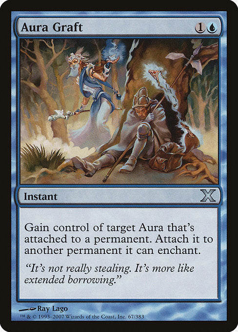 Aura Graft (67) (Foil) - Tenth Edition - Game On