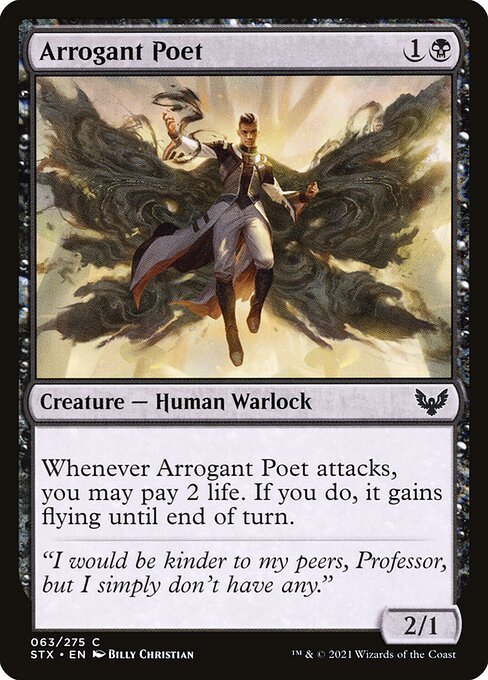 Arrogant Poet (63) - Strixhaven: School of Mages - Game On