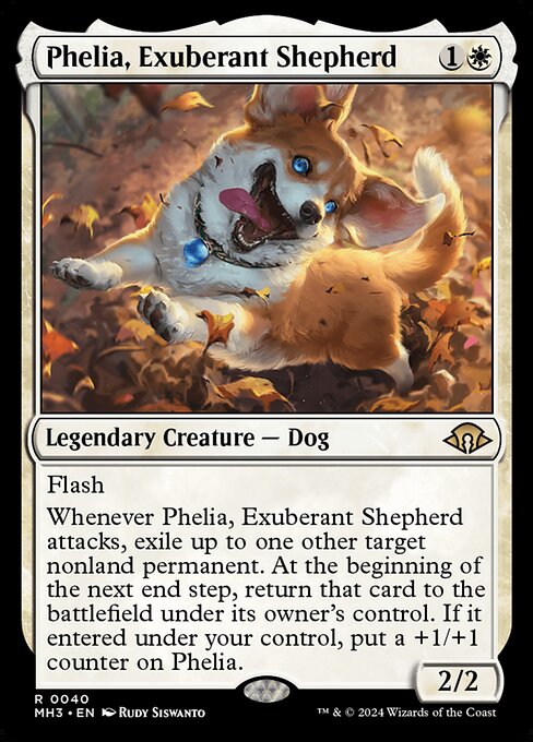 Phelia, Exuberant Shepherd (40) (Foil) - Modern Horizons 3 - Game On