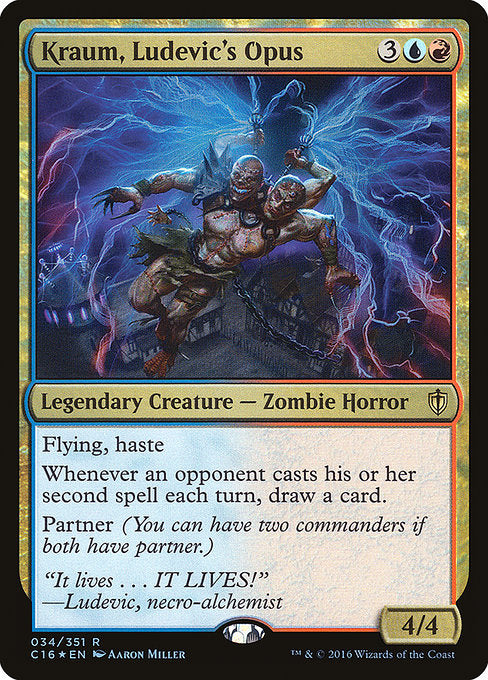 Kraum, Ludevic's Opus (34) (Foil) - Commander 2016 - Game On