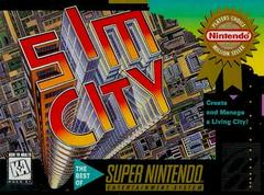 SimCity [Player's Choice] - Super Nintendo (Complete In Box) - Game On