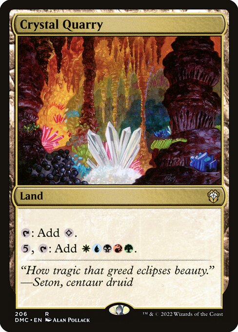 Crystal Quarry (206) - Dominaria United Commander - Game On