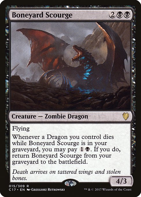 Boneyard Scourge (15) - Commander 2017 - Game On
