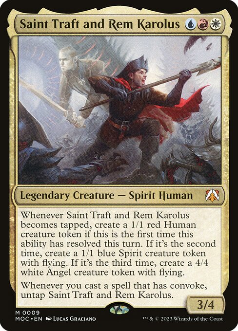 Saint Traft and Rem Karolus (9) - March of the Machine Commander - Game On