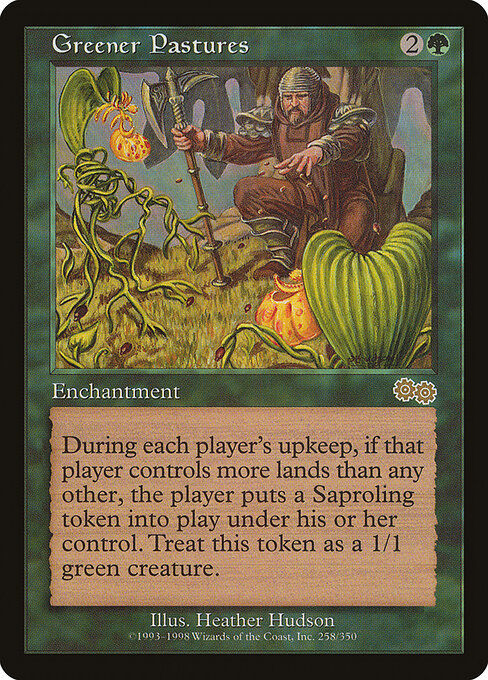 Greener Pastures (258) - Urza's Saga - Game On