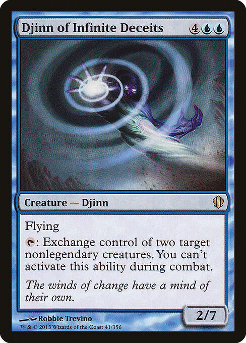 Djinn of Infinite Deceits (41) - Commander 2013 - Game On