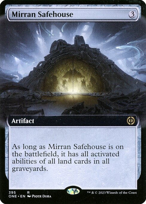 Mirran Safehouse (395) - EXTENDED ART - Phyrexia: All Will Be One - Game On