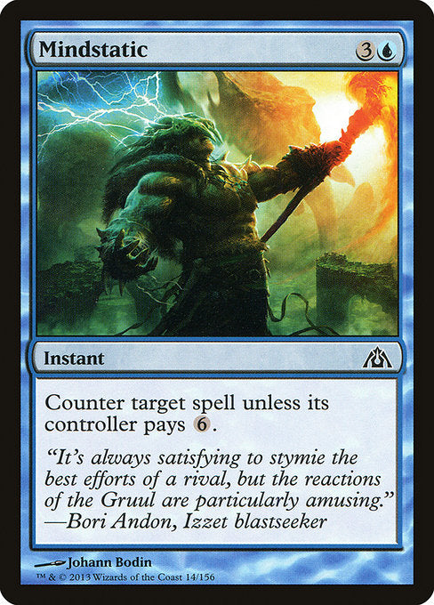 Mindstatic (14) (Foil) - Dragon's Maze - Game On