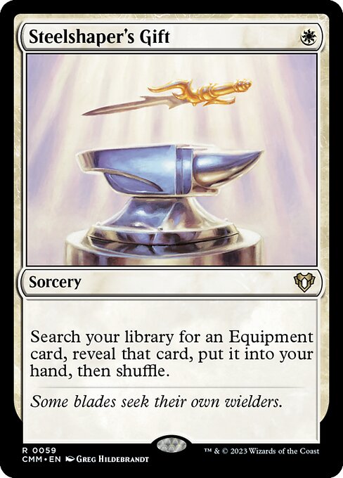 Steelshaper's Gift (59) - Commander Masters - Game On