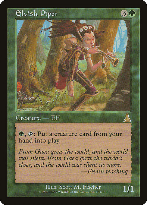 Elvish Piper (104) - Urza's Destiny - Game On