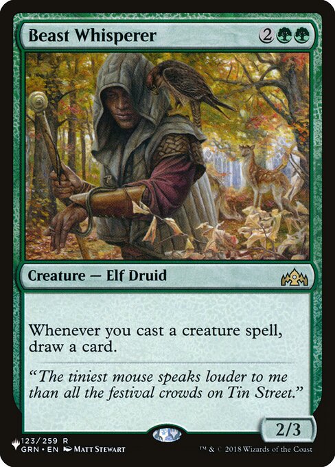 Beast Whisperer (GRN-123) - The List - Game On