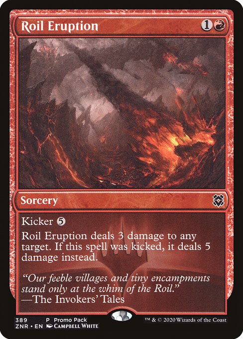 Roil Eruption (389) (Foil) - Zendikar Rising - Game On