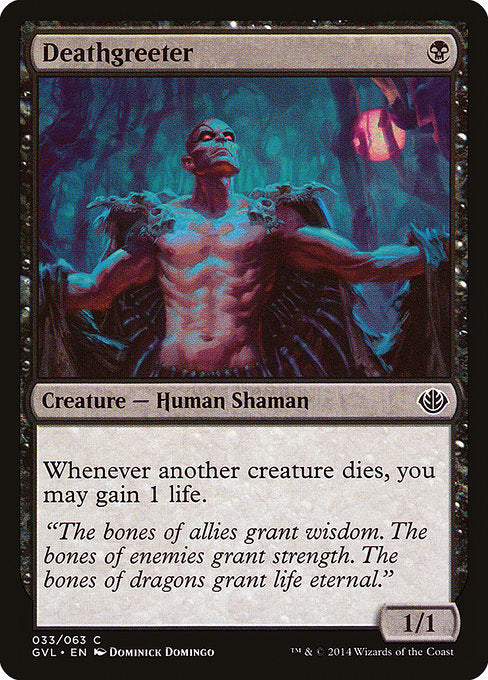 Deathgreeter (33) - Duel Decks Anthology: Garruk vs. Liliana - Game On