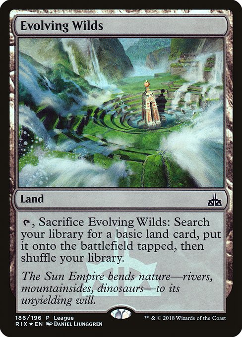 Evolving Wilds (186) (Foil) - Rivals of Ixalan Promos - Game On