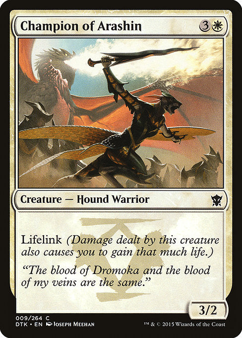 Champion of Arashin (9) (Foil) - Dragons of Tarkir - Game On