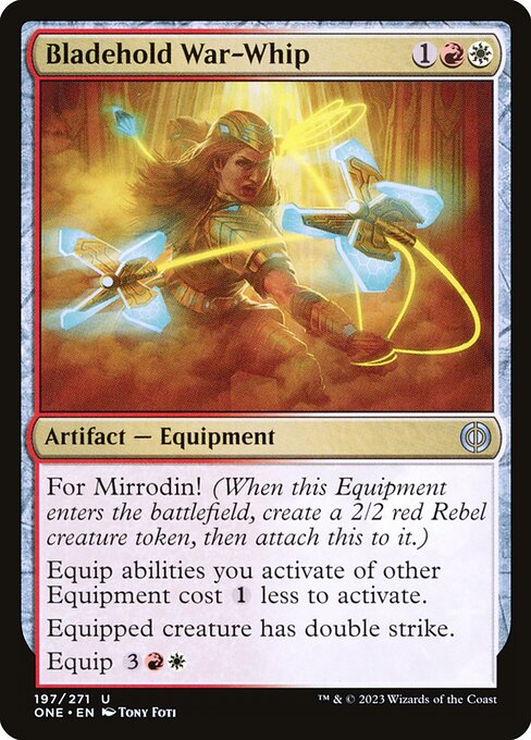 Bladehold War-Whip (197) - Phyrexia: All Will Be One - Game On