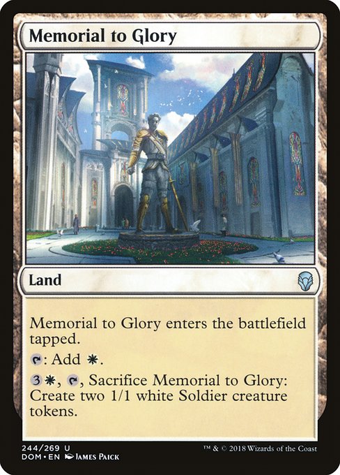 Memorial to Glory (244) (Foil) - Dominaria - Game On