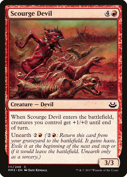 Scourge Devil (111) (Foil) - Modern Masters 2017 - Game On