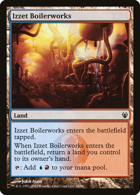 Izzet Boilerworks (34) - Duel Decks: Izzet vs. Golgari - Game On