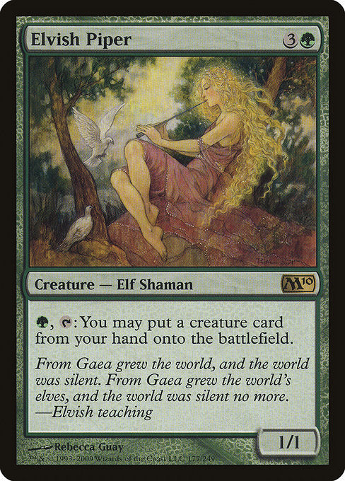 Elvish Piper (177) - Magic 2010 - Game On