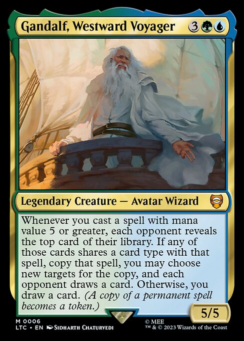 Gandalf, Westward Voyager (6) - Tales of Middle-earth Commander - Game On