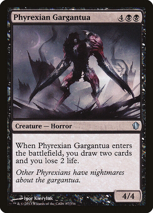 Phyrexian Gargantua (87) - Commander 2013 - Game On