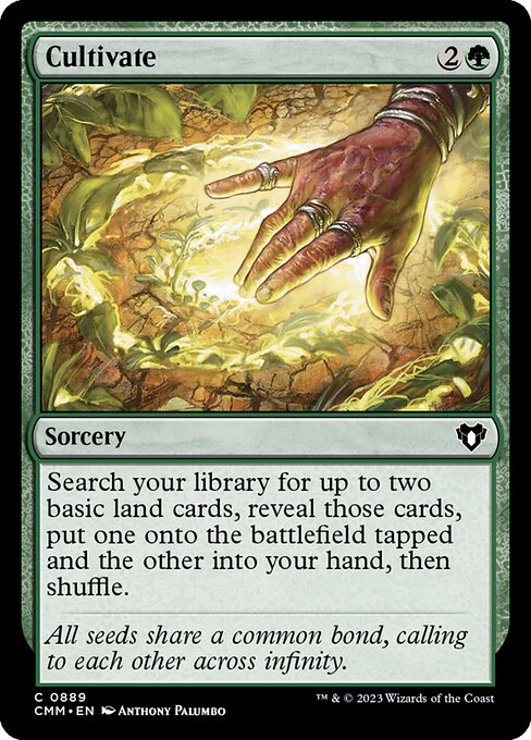 Cultivate (889) - Commander Masters - Game On