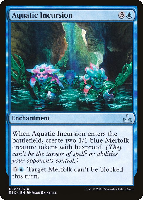 Aquatic Incursion (32) - Rivals of Ixalan - Game On