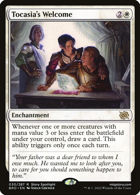 Tocasia's Welcome (30) - The Brothers' War - Game On