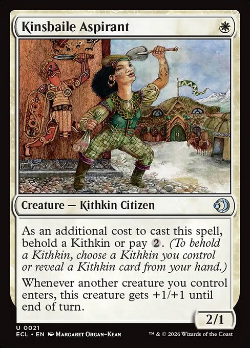 Kinsbaile Aspirant (21) (Foil) - Lorwyn Eclipsed - Game On