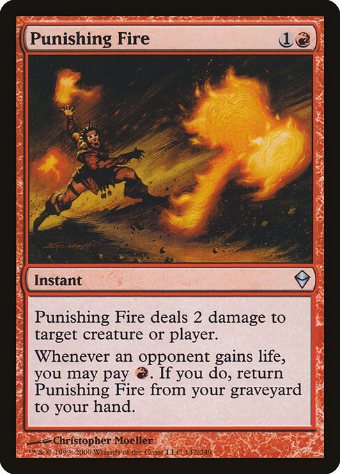 Punishing Fire (142) (Foil) - Zendikar - Game On