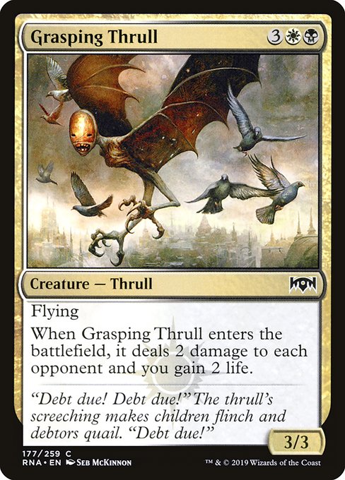 Grasping Thrull (177) (Foil) - Ravnica Allegiance - Game On