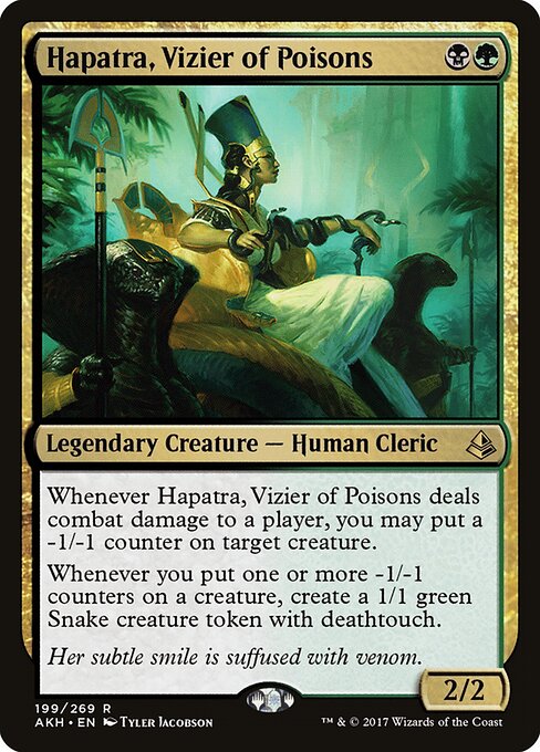 Hapatra, Vizier of Poisons (199) - Amonkhet - Game On