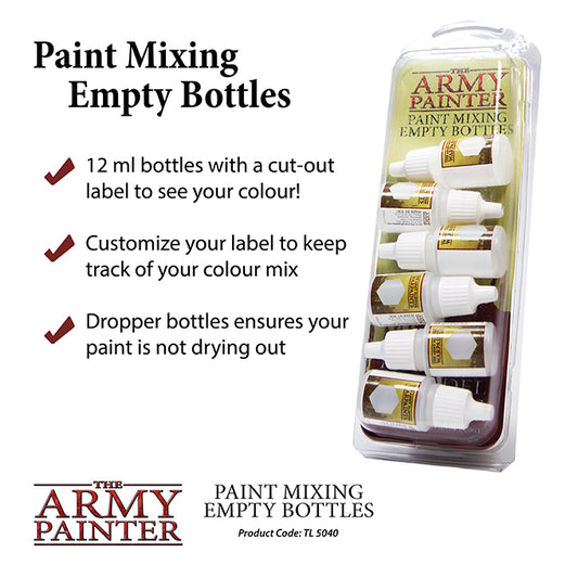 Paint Mixing Empty Bottles - Game On