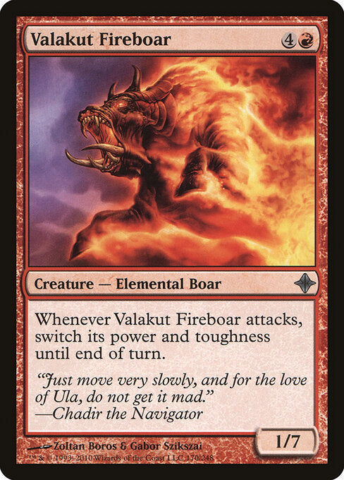 Valakut Fireboar (170) - Rise of the Eldrazi - Game On