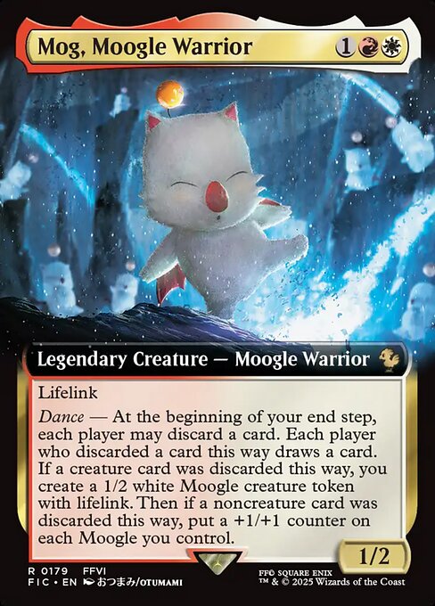Mog, Moogle Warrior (179) - EXTENDED ART (Foil) - Final Fantasy Commander - Game On
