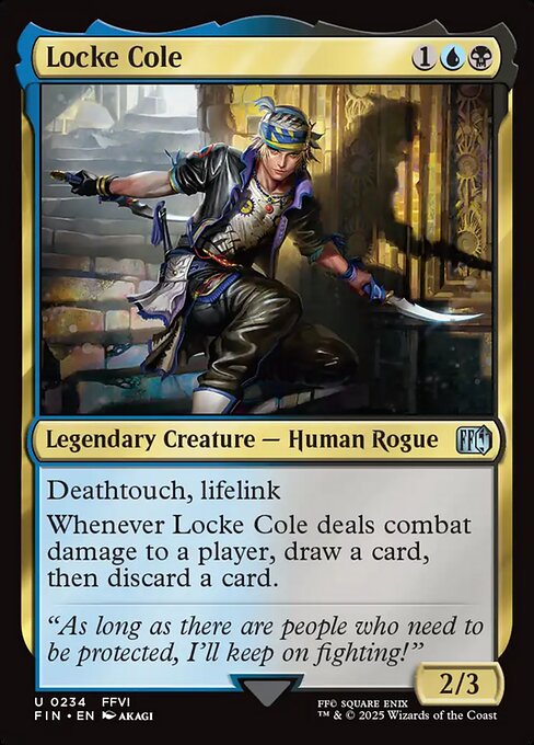 Locke Cole (234) (Foil) - Final Fantasy - Game On