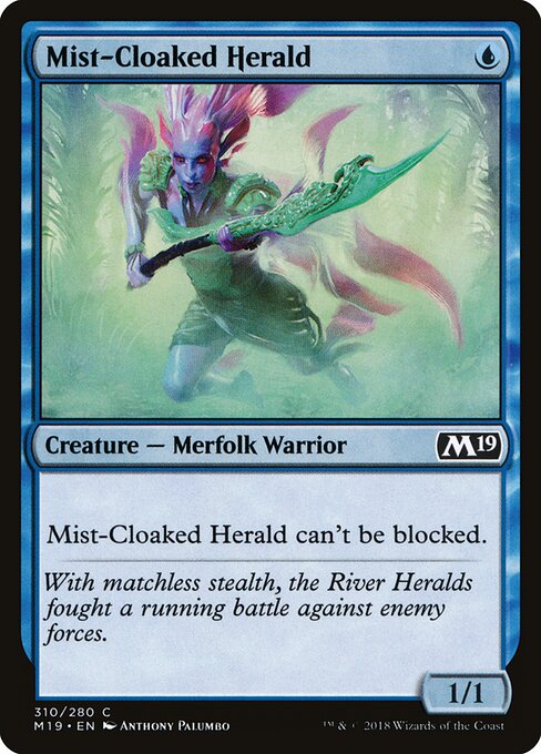 Mist-Cloaked Herald (310) - Core Set 2019 - Game On