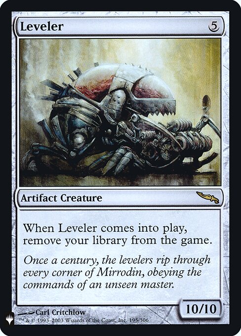Leveler (MRD-195) (Foil) - The List - Game On