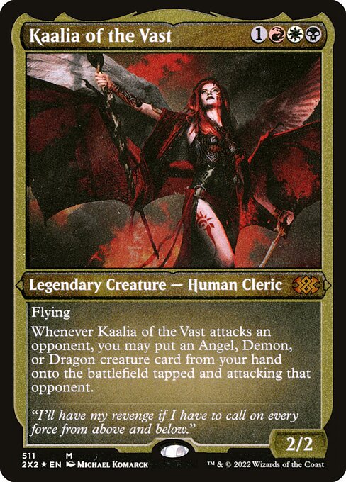 Kaalia of the Vast (511) (Etched) - Double Masters 2022 - Game On