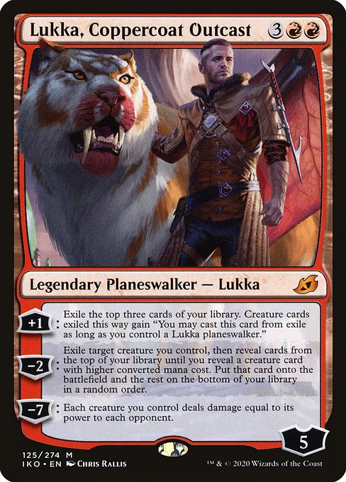 Lukka, Coppercoat Outcast (125) - Ikoria: Lair of Behemoths - Game On