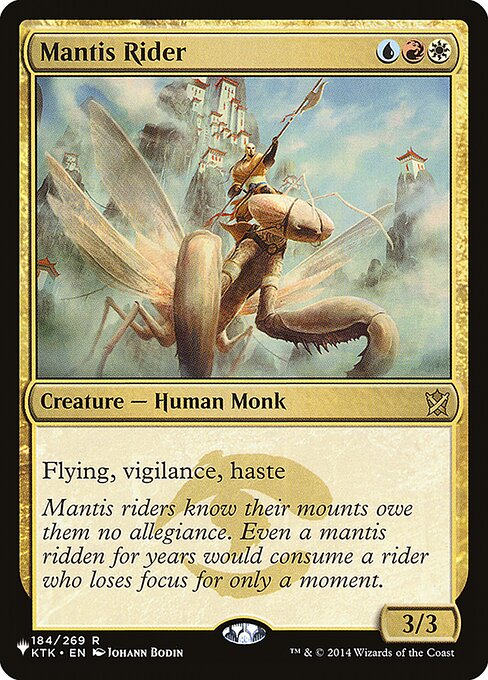 Mantis Rider (KTK-184) - The List - Game On