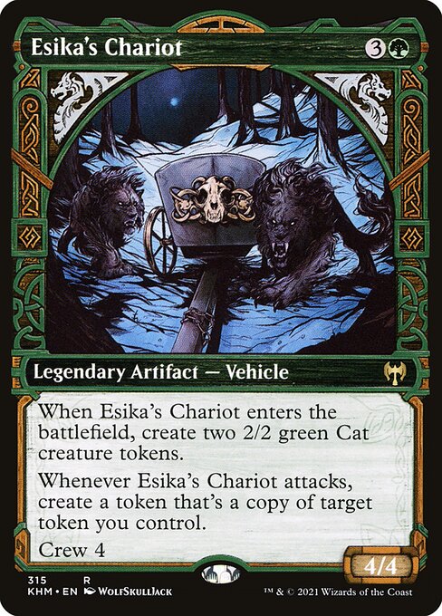 Esika's Chariot (315) - SHOWCASE (Foil) - Kaldheim - Game On