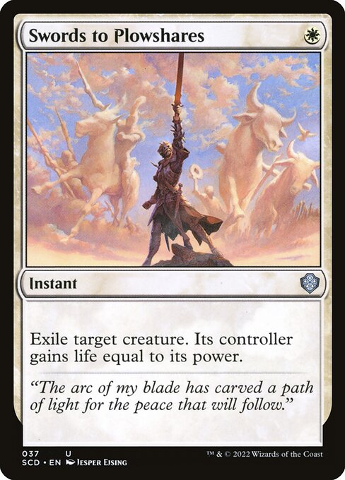 Swords to Plowshares (37) - Starter Commander Decks - Game On