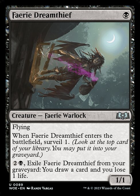 Faerie Dreamthief (89) - Wilds of Eldraine - Game On
