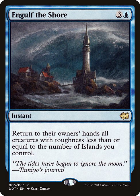 Engulf the Shore (5) - Duel Decks: Merfolk vs. Goblins - Game On