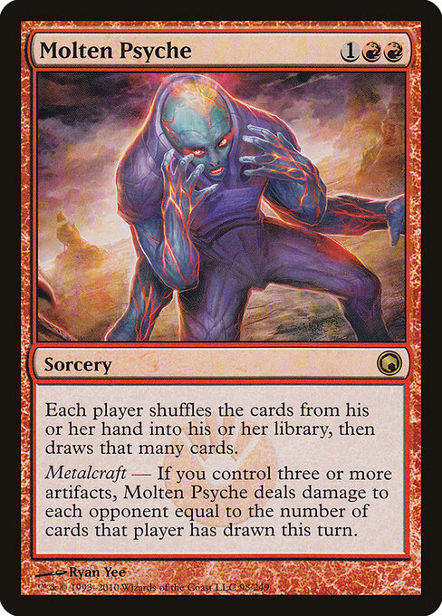 Molten Psyche (98) (Foil) - Scars of Mirrodin - Game On