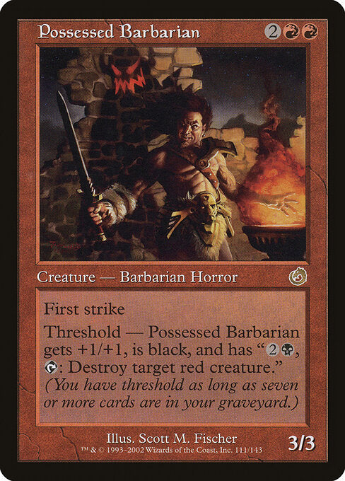 Possessed Barbarian (111) - Torment - Game On