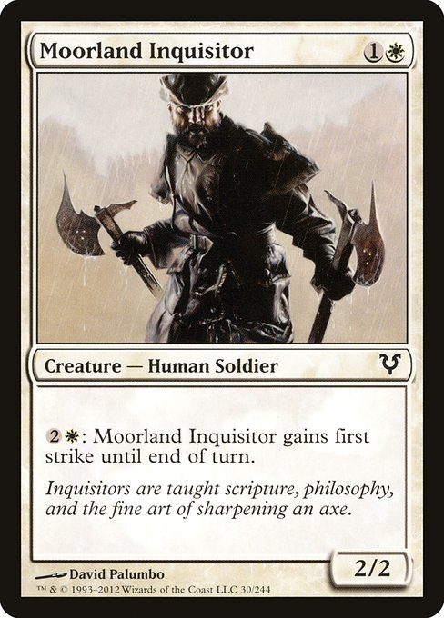 Moorland Inquisitor (30) (Foil) - Avacyn Restored - Game On