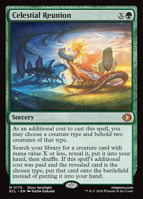 Celestial Reunion (170) (Foil) - Lorwyn Eclipsed - Game On